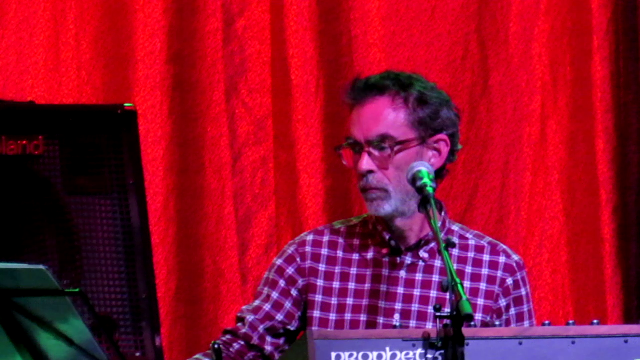 Joe Watson twiddling his knobs.