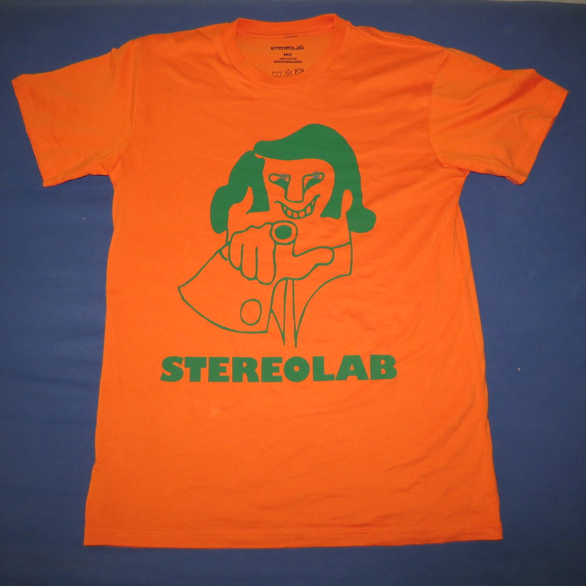 A shirt with the art from their 'Stunning Debut Album' on it.